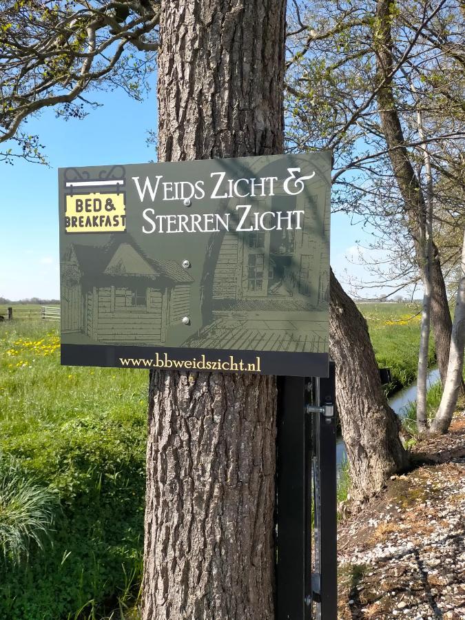 Bed and Breakfast Sterrenzicht Bb Weidszicht Doezum Exterior foto